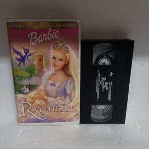Barbie Rapunzel VHS Movie
